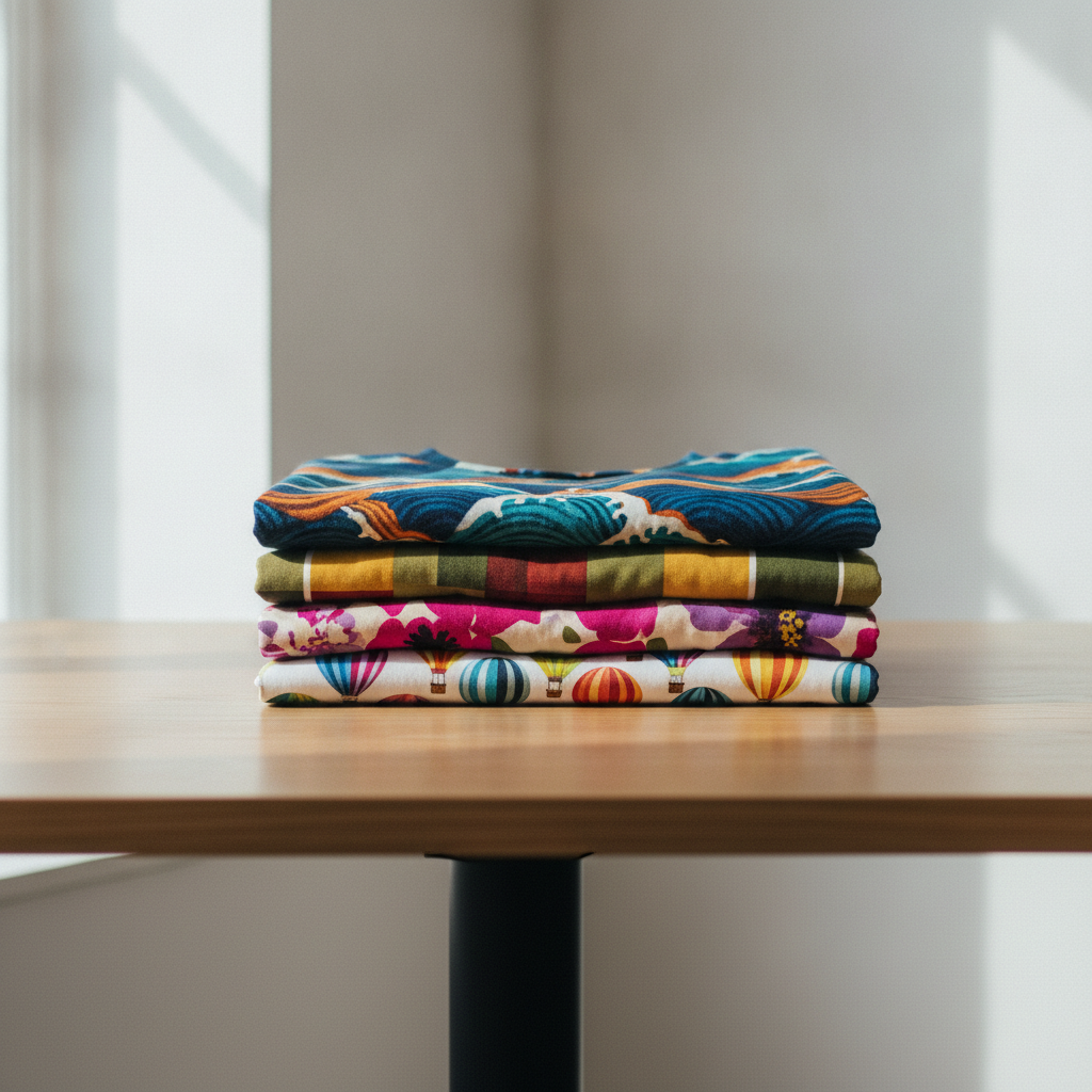Printed long sleeve shirts